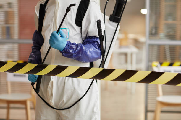 Professional Biohazard technician working in Bigelow, MN
